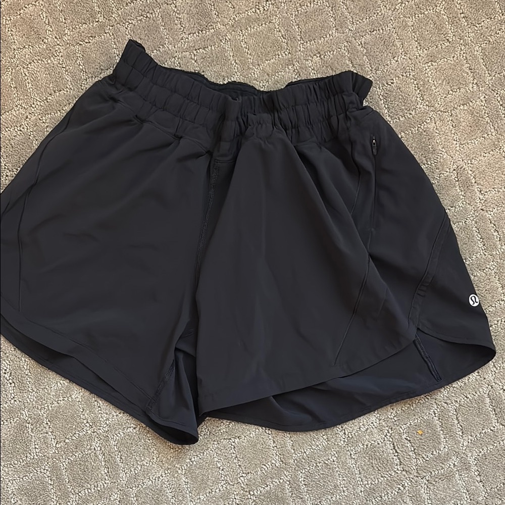 Women's Black Athletic Shorts Lululemon tracker